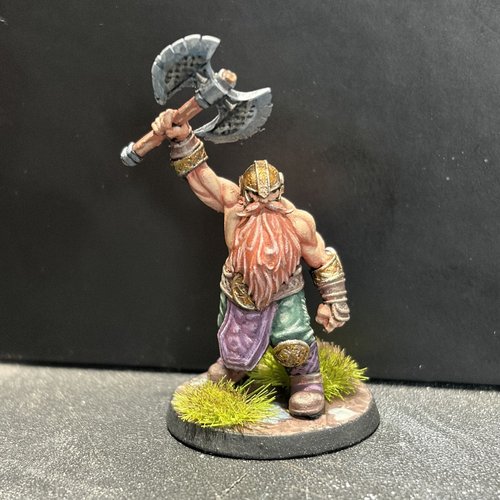 Dwarven barbarian