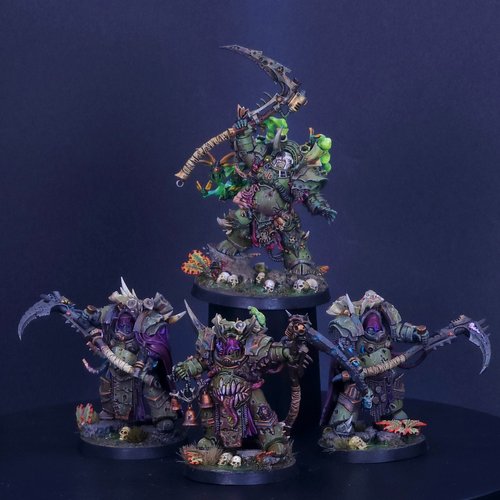Typhus and Deathshroud Terminators
