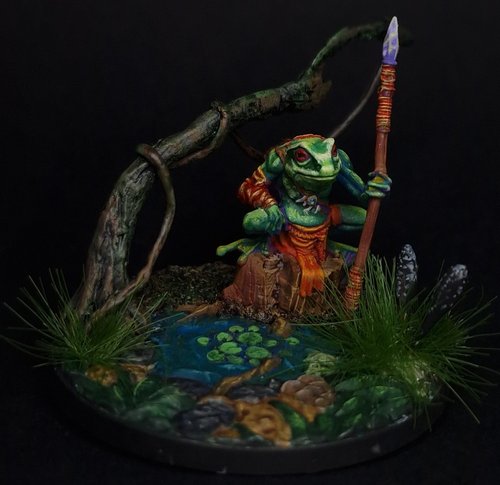 wise frog from the bog