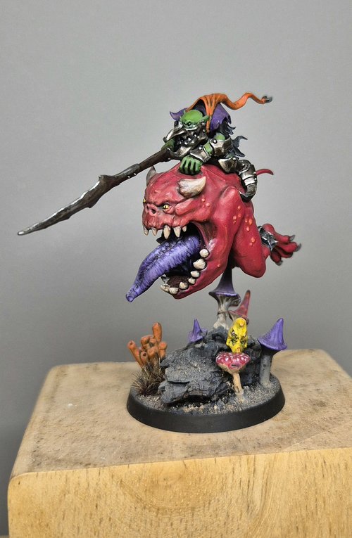 Loon boss on cave squig