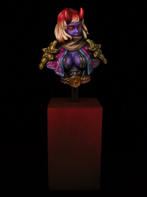 Demon girl bust