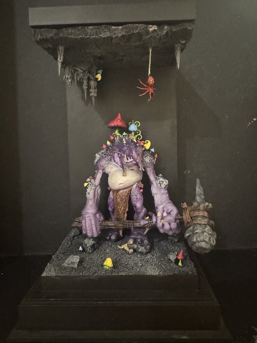 Troggoth in a cave