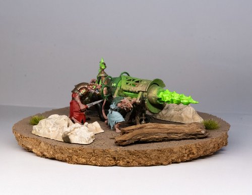 a warp-grinder attack