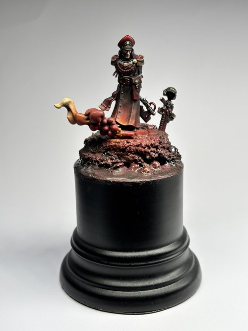 Not one step back - Commissar Shand