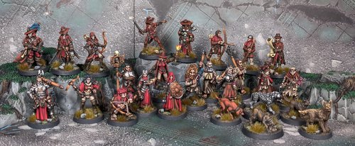 Brimstone hounds - a witch hunter warband for Mord