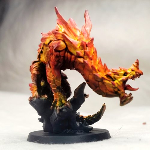 Lava dragon