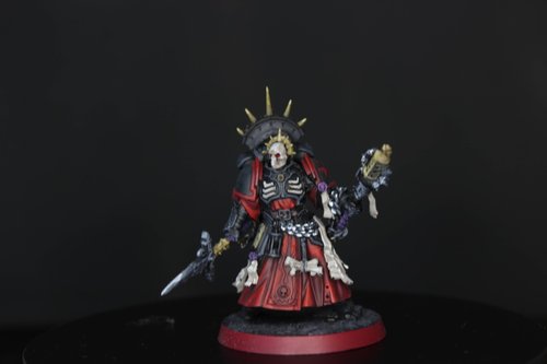 Black Templar's execrator chaplain