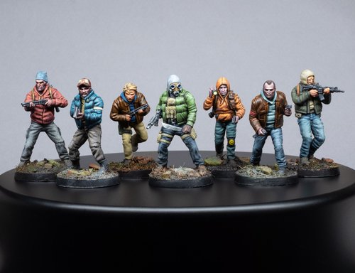 Scavenger gang in the Exclusion Zone