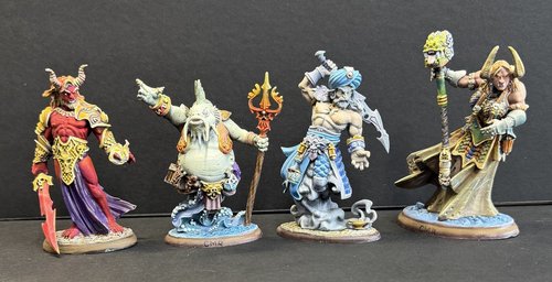 Elementals (Fire Water Earth Air)