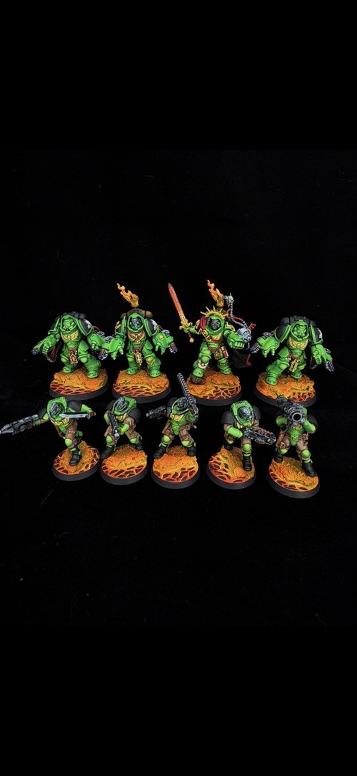 Salamander Aggressors with scouts