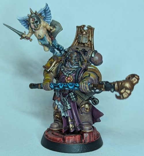 Space marine librarian
