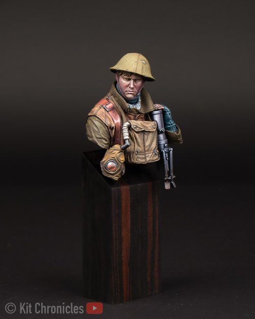 WW1 British Lewis Gunner