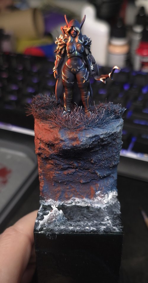 Sylvanas Burns Teldrasil
