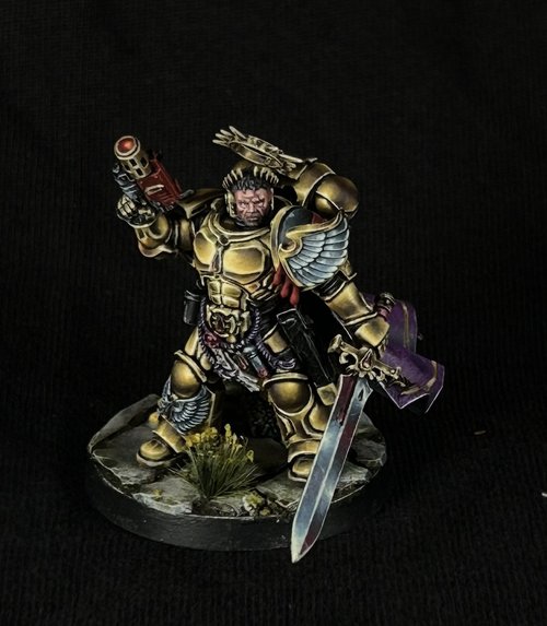 Golden Blood Angels Captain