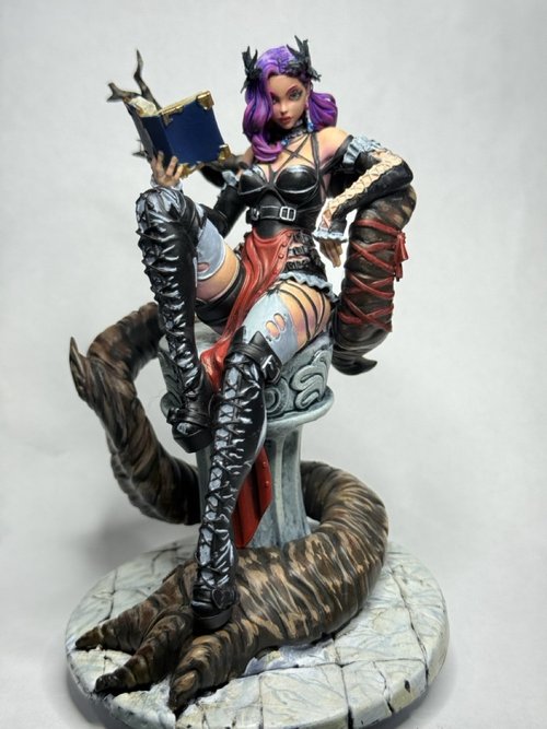 Woman up to no good