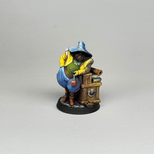 Merchant in the Strong Summer light
