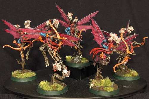 Gossamid Archers - dark elf spirits
