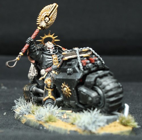 Primaries Chaplain on Bike