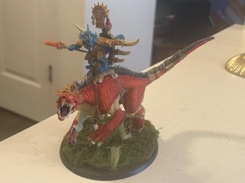 Adam Parkinson's Saurus Oldblood on Carnosaur