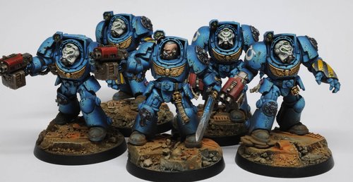 Ultramarine terminator squad