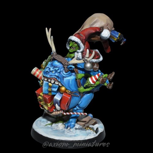 It's looking like a blue Grotmas