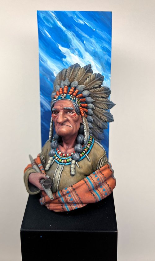 Indian bust