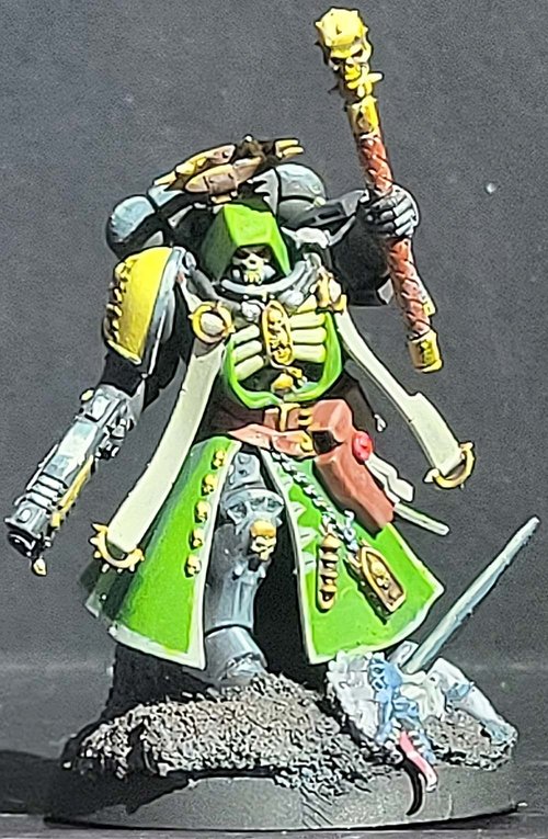 Chaplain on a quest
