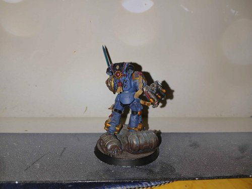 Gravis armor captain kit bashed