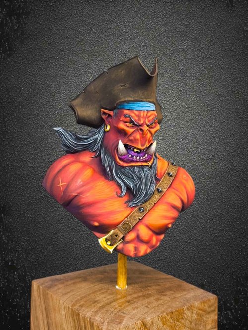 Red pirate Orc