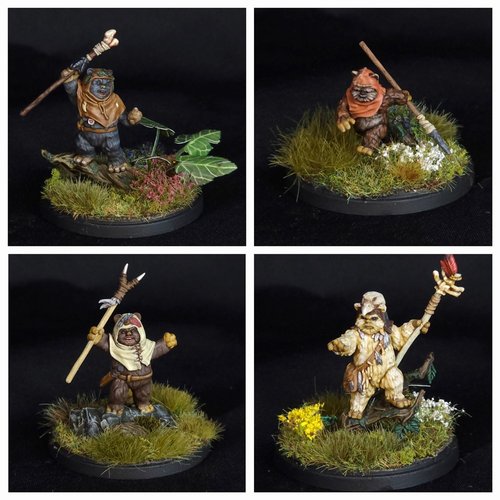 Ewok Trappers and Hunters