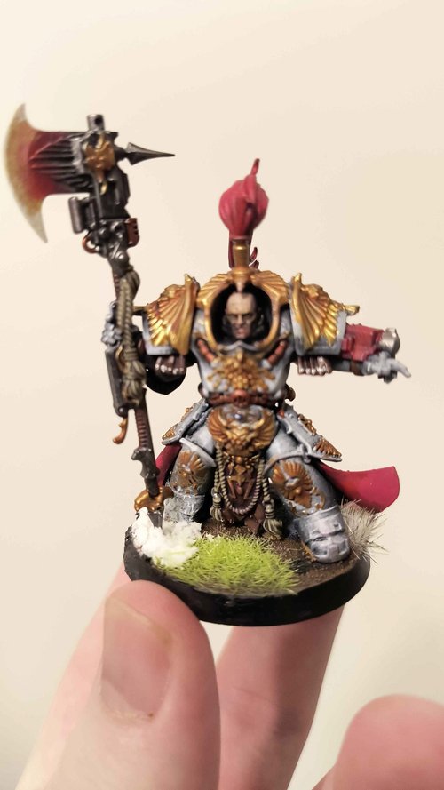Shield-Captain in Allarus Terminator Armour