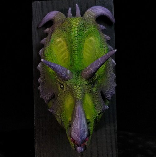 Lokiceratops head