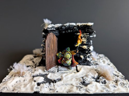 Dwarf Runesmith in Winter