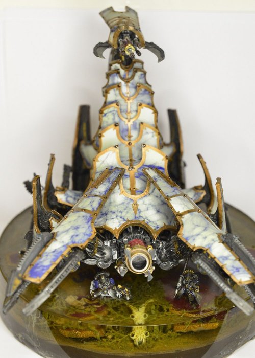 Brass Scorpion With Support in a Swamp