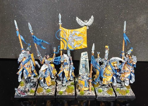High elves Silver Helms of Saphery