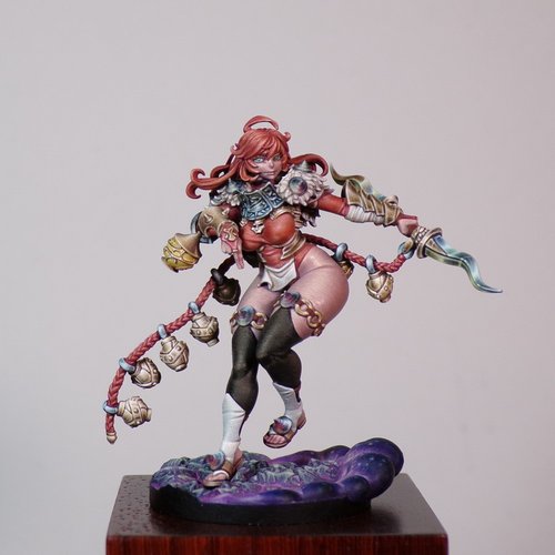 Aya in Sunlantern armor