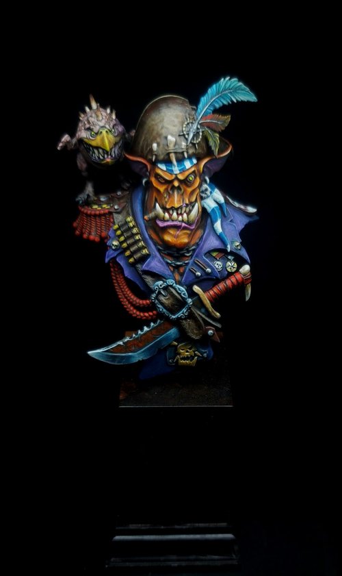Crazy pirate ork