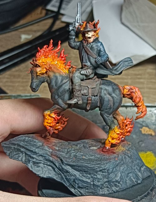 The phantom rider.
