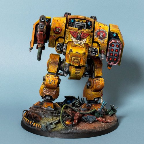 Robot with guns