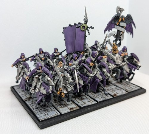Empire Knights of Morr (with BSB and Warrior Pries