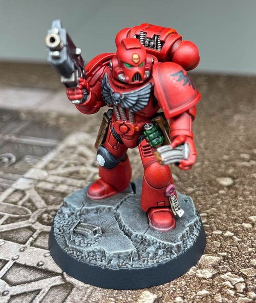 Blood Angel Space Marine Hero
