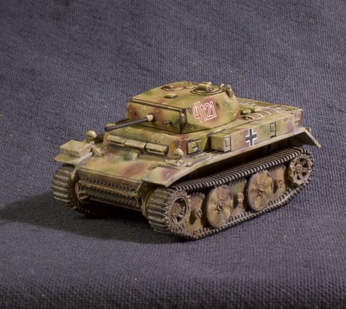 1/72 scale Panzer 2 L