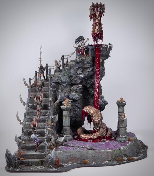 Dark Elf Sacrificial Altar