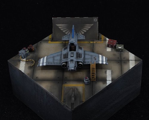 Thunderhawk in maintenance