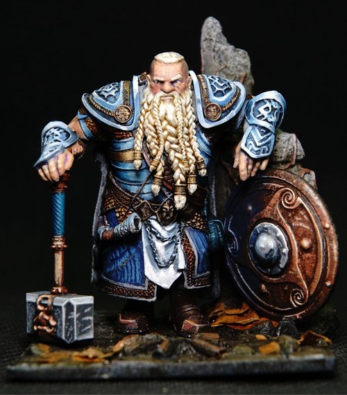 the Dwarflord resting