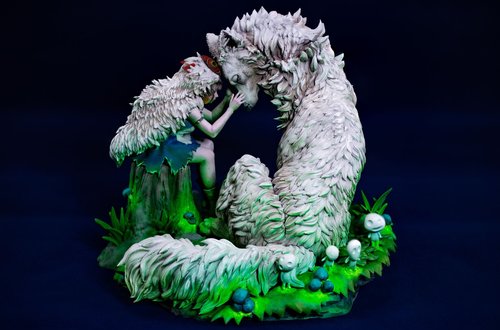 Princess Mononoke - San and Moro
