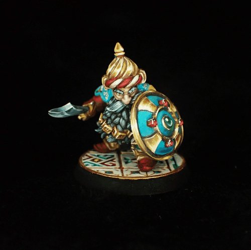 Rhashik Commander of the Palace Guard