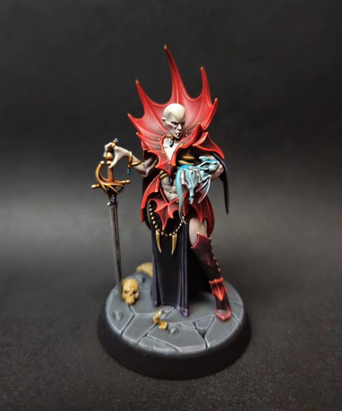 Vampire with pet