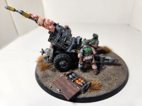cadian field artillery battery