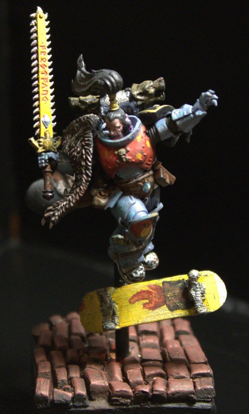 Ragnar on skateboard
